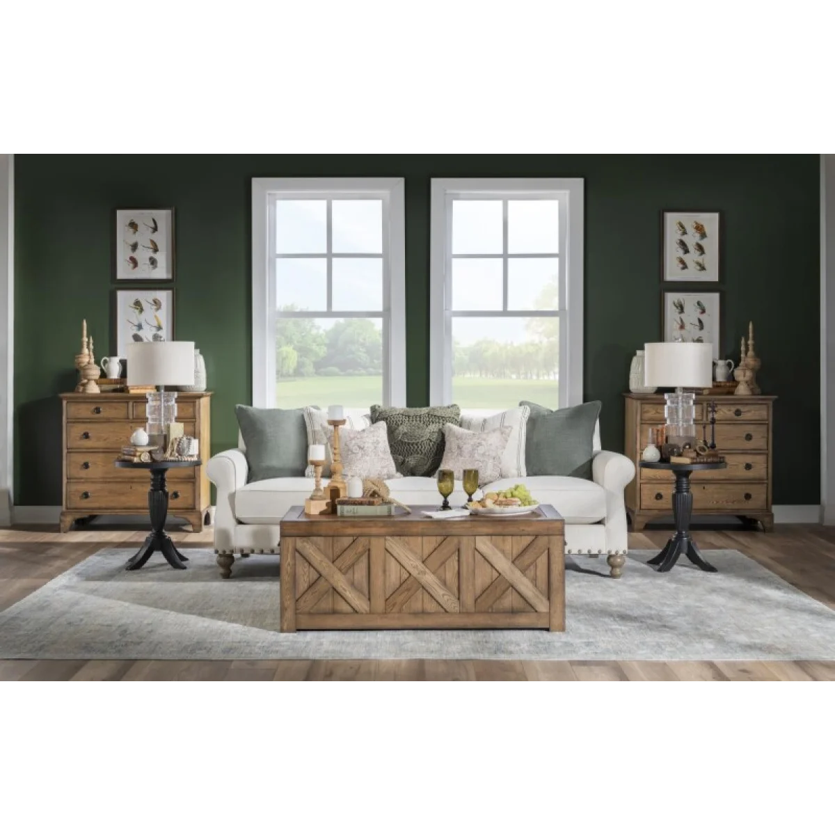 Captains Truck Cocktail Table Cocktail & Coffee Tables Barnwood Oak 12
