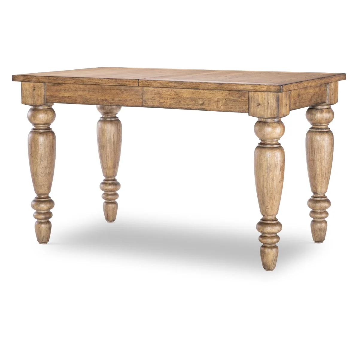 Chimney Leg Counter Height Table Dining Tables Barnwood Oak 4