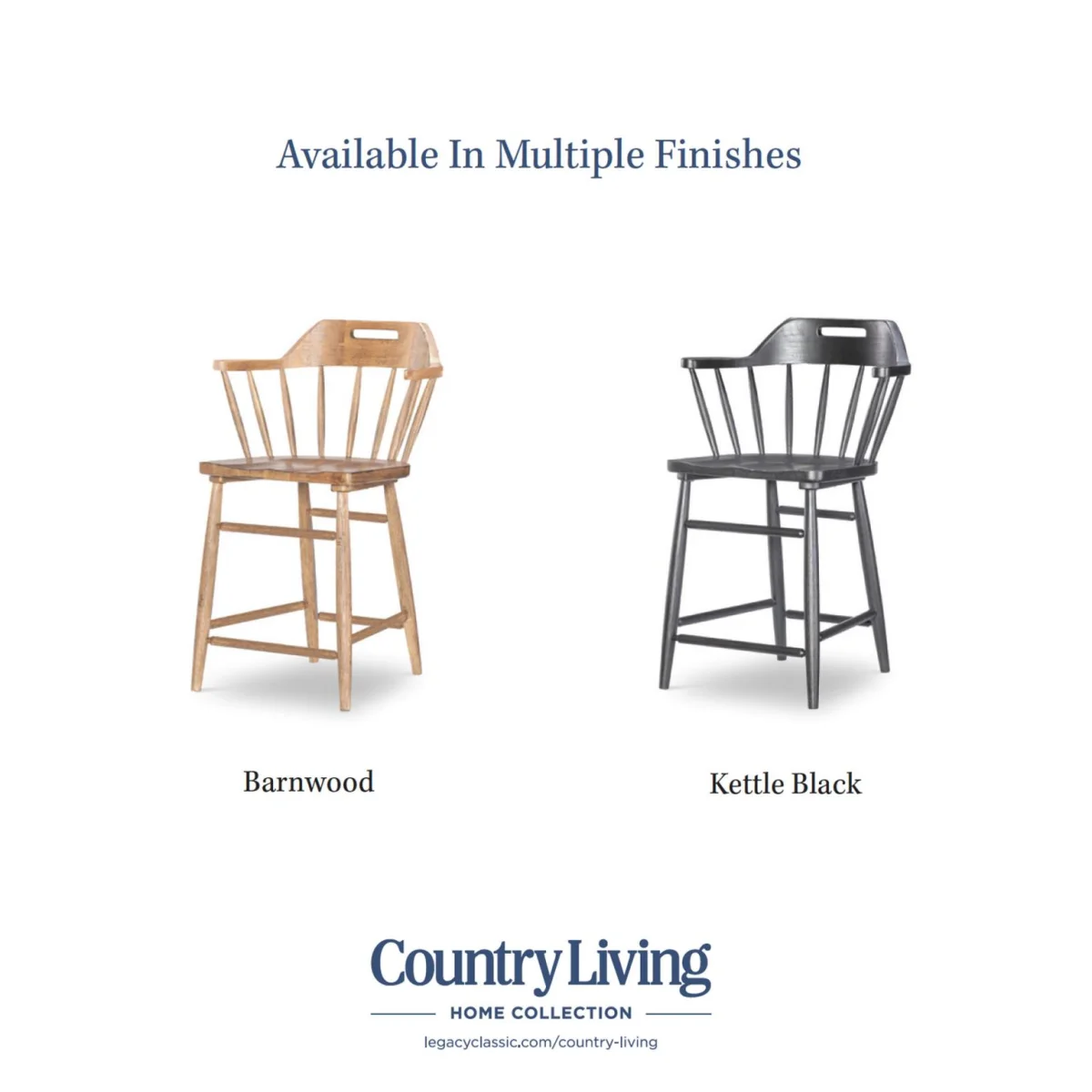 Counter Height Spindle Back Arm Chair With Handle Cut Out Chairs & Benches Barnwood Oak 9
