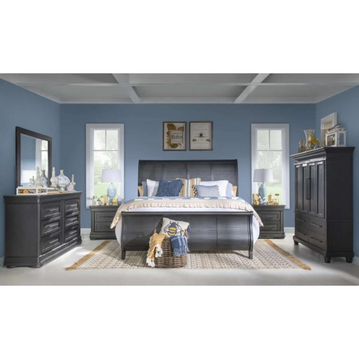 Dresser 6 Drawers Dressers black 8
