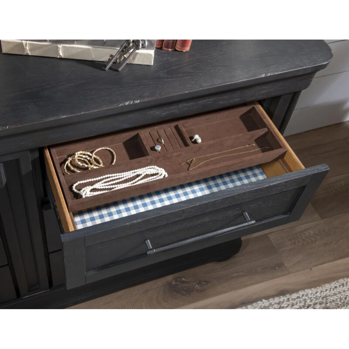 Dresser 6 Drawers Dressers black 13