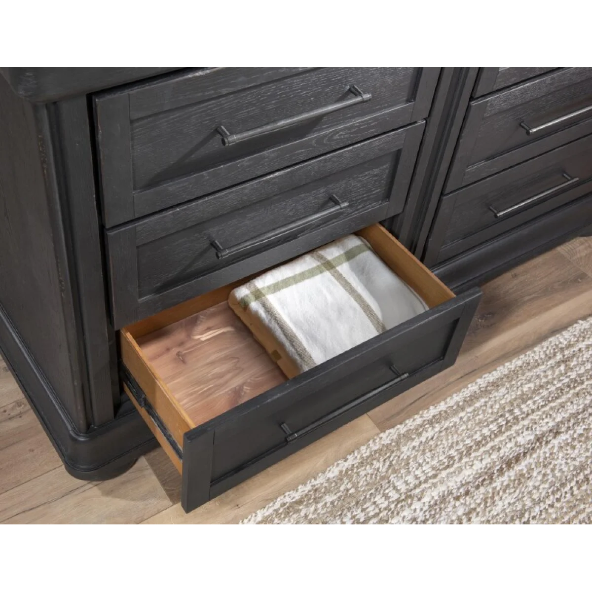 Dresser 6 Drawers Dressers black 14