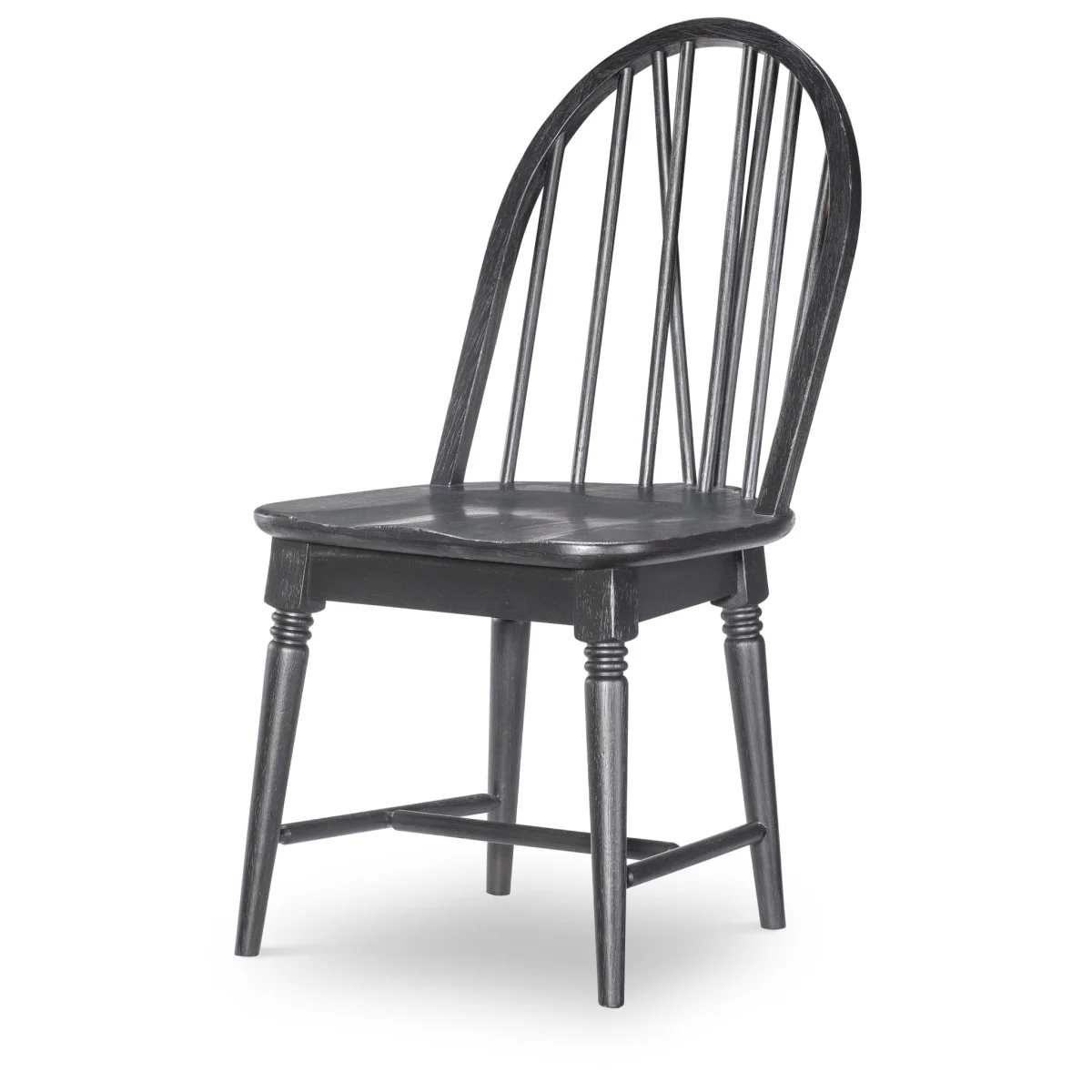 Windsor Side Chair V Shape Chairs & Benches black 4