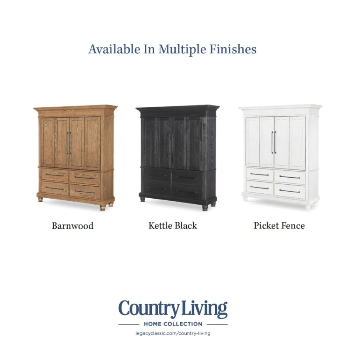 Armoire 4-drawers Dressers black 14