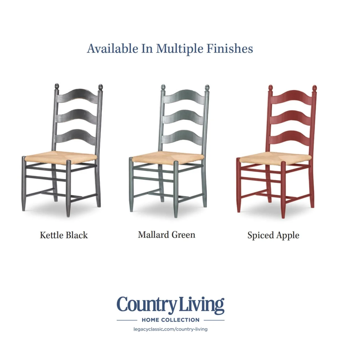 Rush Seat Ladder Back Side Chair Chairs & Benches black 11