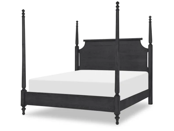 Complete High/low Poster Bed 5/0 Queen Beds Beds