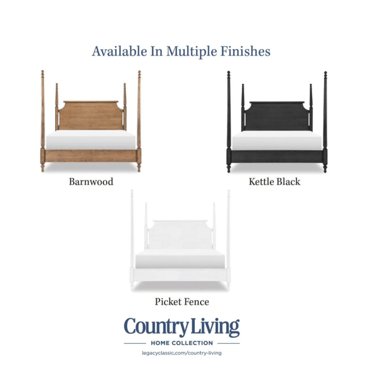 Complete High/low Poster Bed 5/0 Queen Beds Beds 15