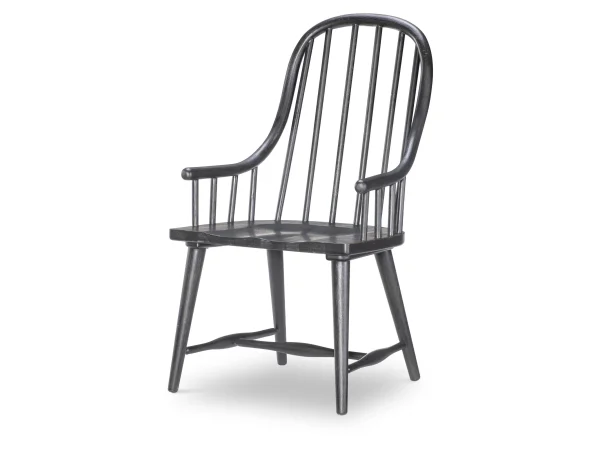 Windsor Arm Chair Chairs & Benches black