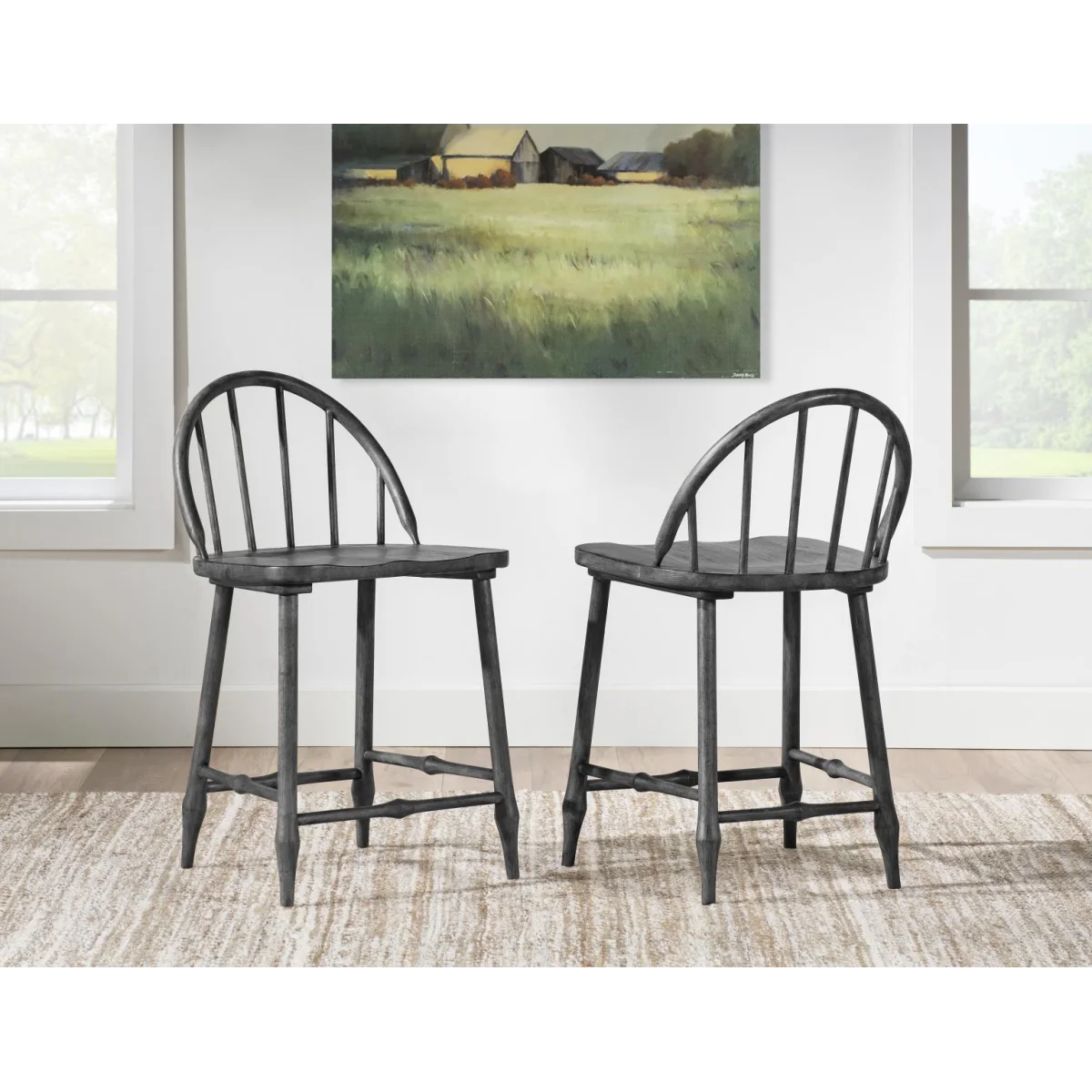 Windsor Counter Height Chair Chairs & Benches Chairs & Benches 7