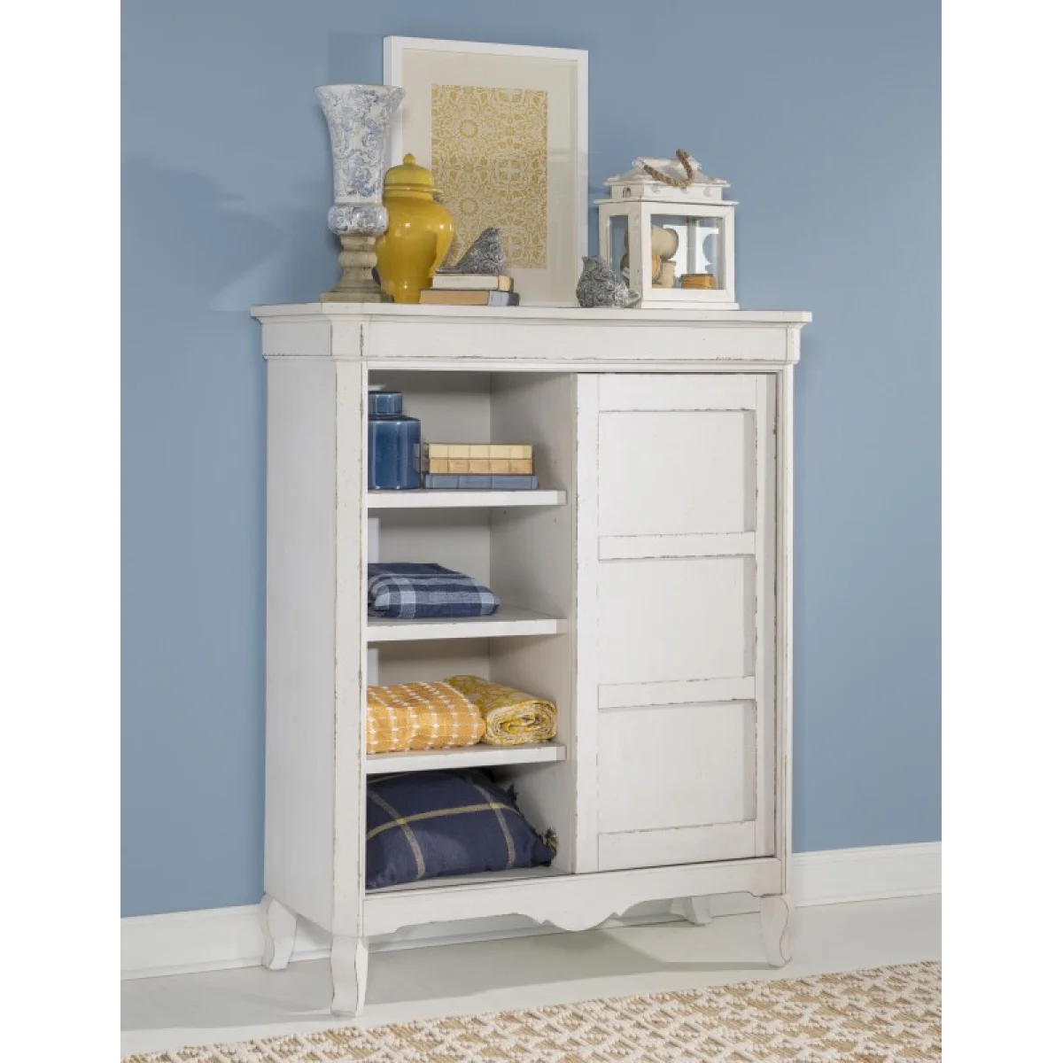 Sliding Door Chest 5 Drw Chests Chests 8