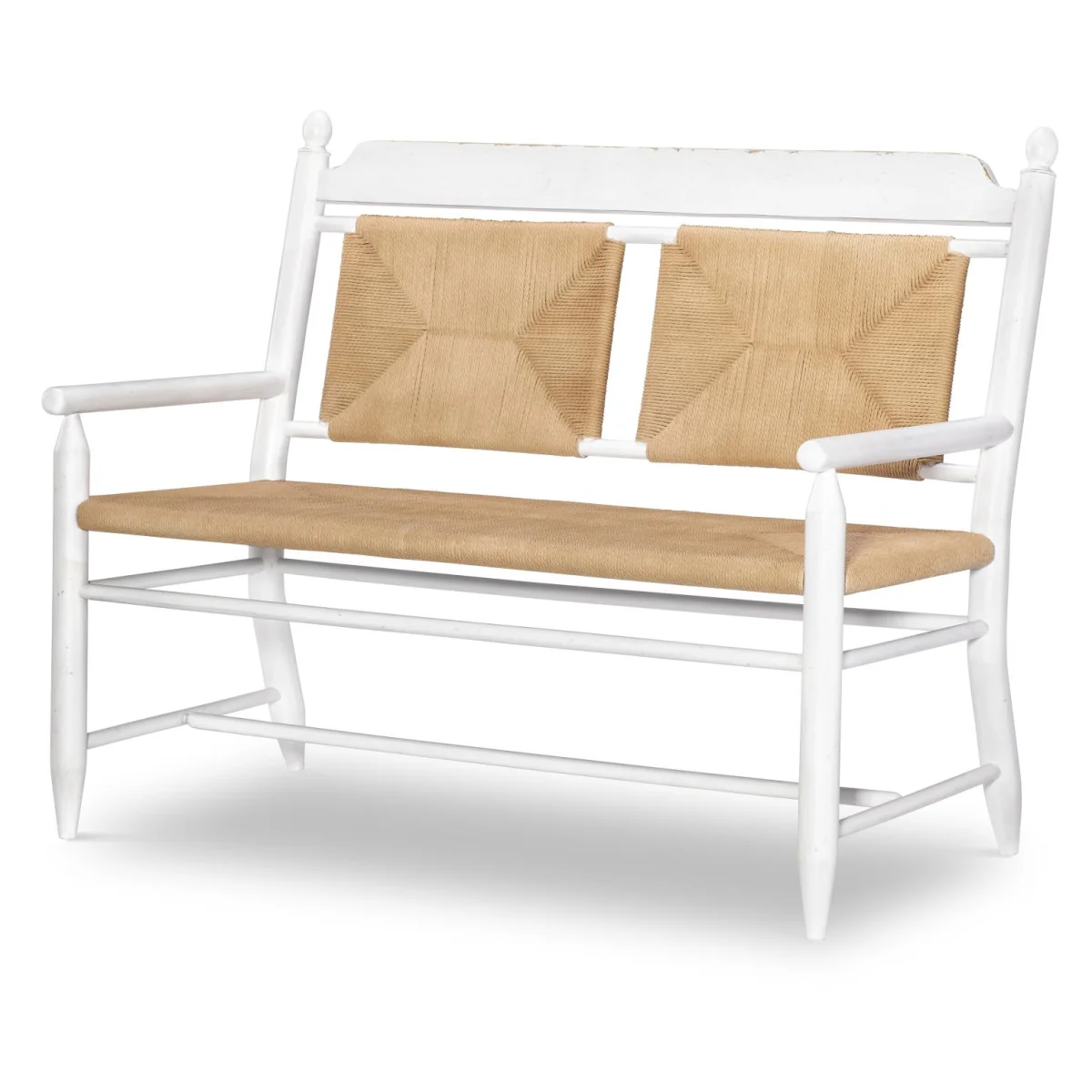 Rush Seat Bench Chairs & Benches Chairs & Benches 4