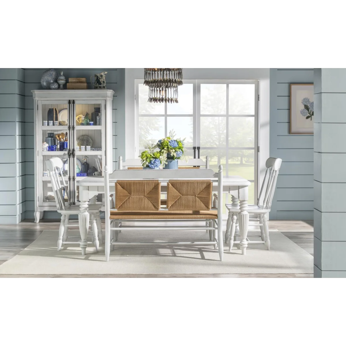 Rush Seat Bench Chairs & Benches Chairs & Benches 9