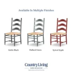Rush Seat Ladder Back Side Chair Chairs & Benches Chairs & Benches 19