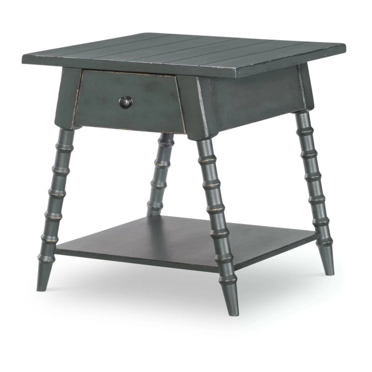 Splayed Bobbin Leg 1 Drw End Table End tables End Tables 4