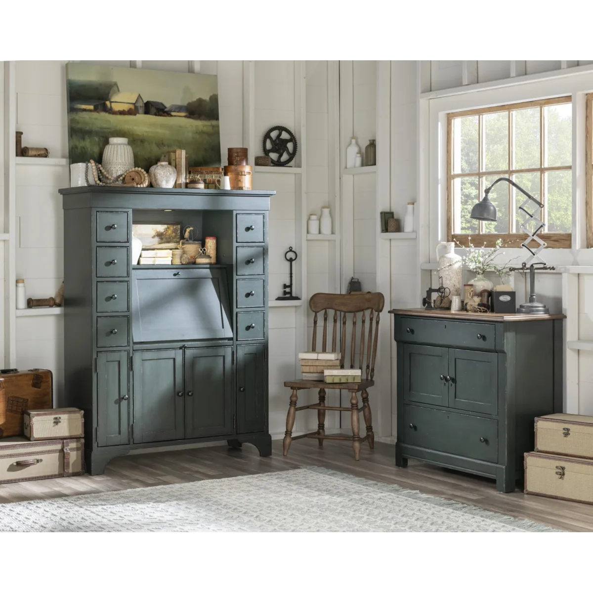 Secretary Cabinet Office Storage Gray 9