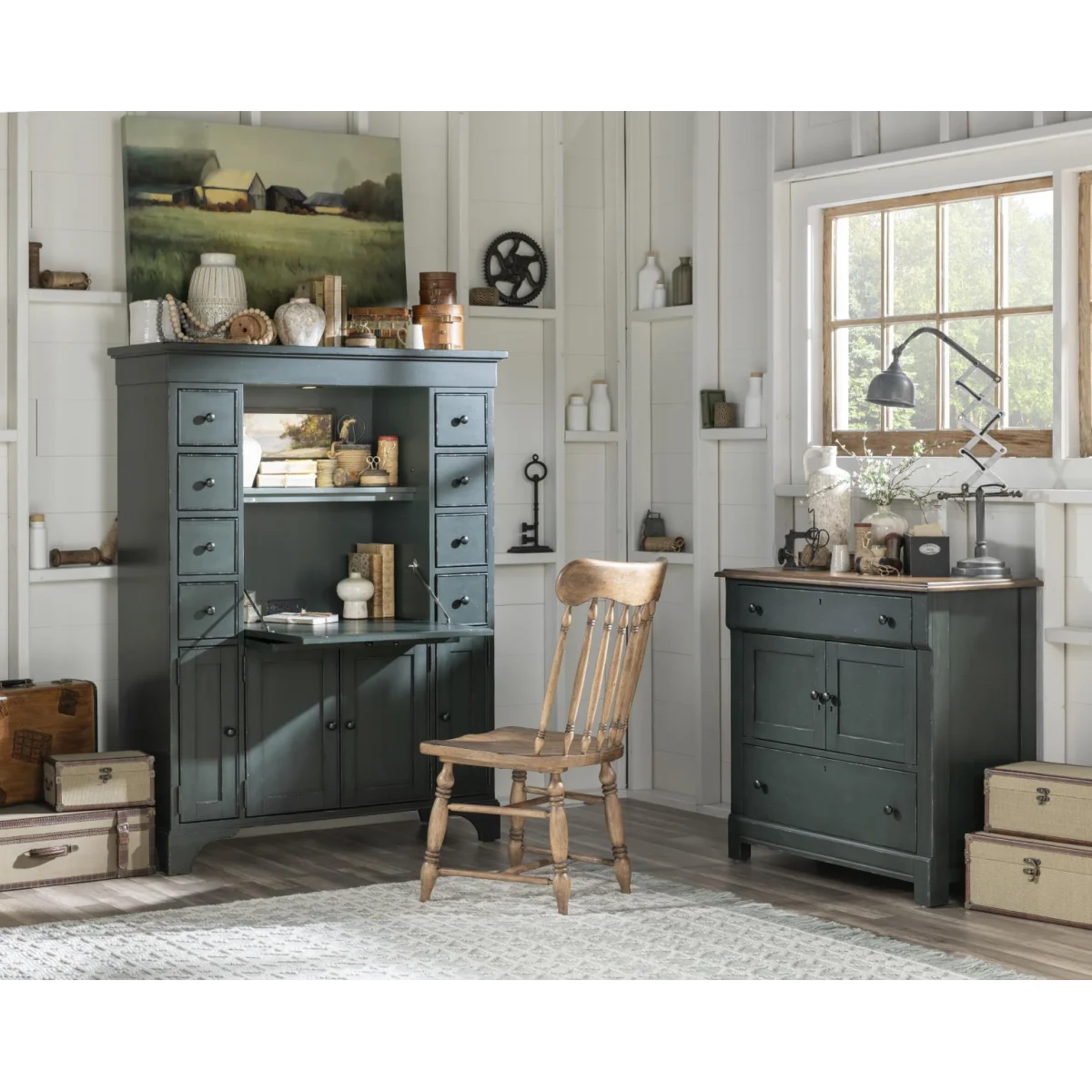 Secretary Cabinet Office Storage Gray 10