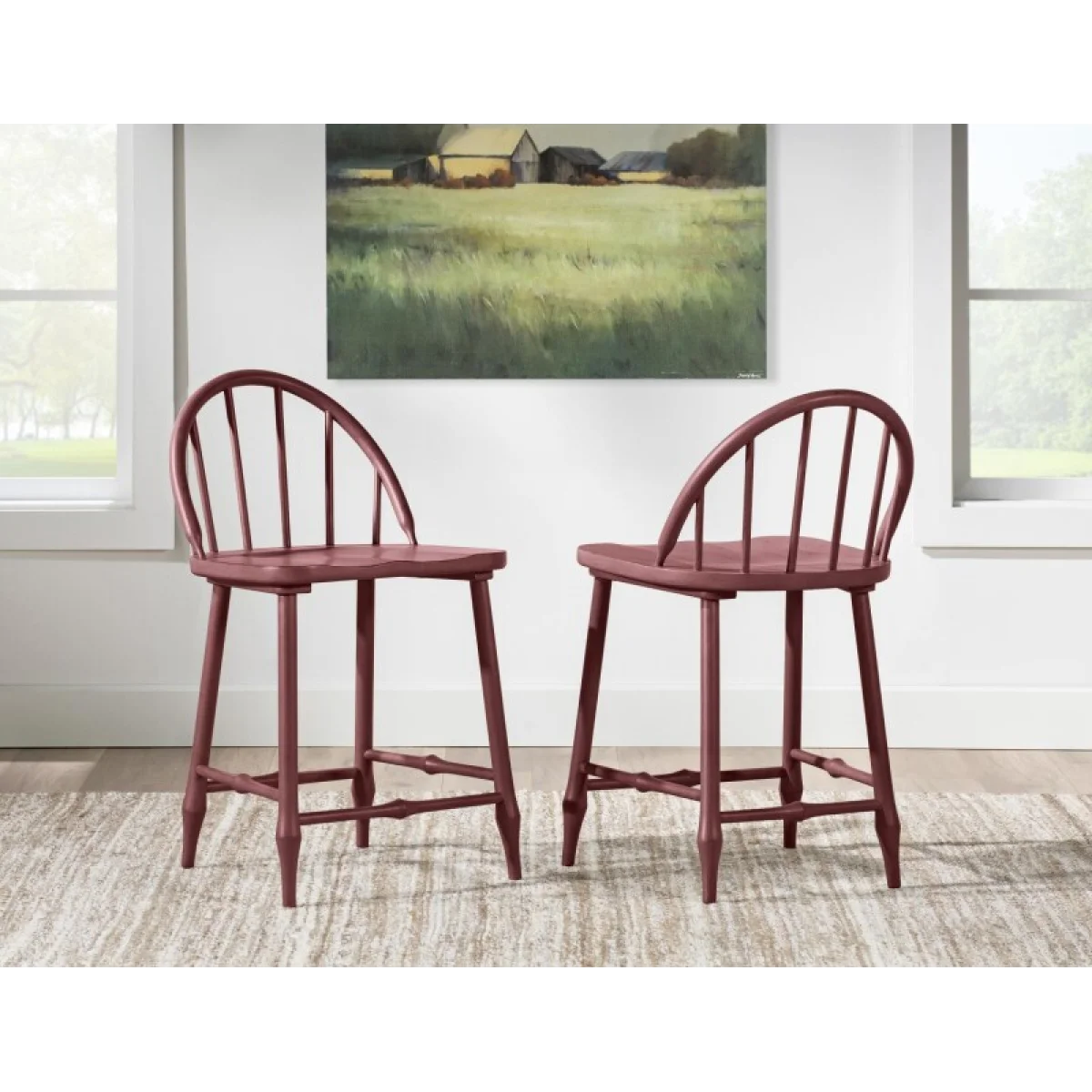 Windsor Counter Height Chair Chairs & Benches Chairs & Benches 7