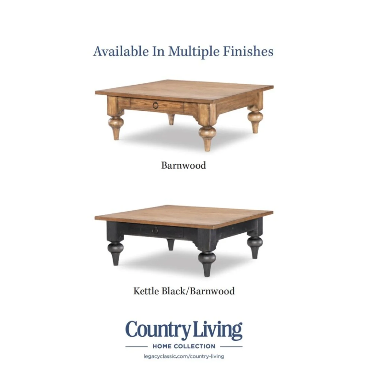 Square Cocktail Table Cocktail & Coffee Tables Barnwood Oak And Kettle Black 11