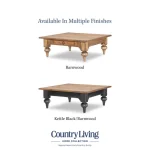 Square Cocktail Table Cocktail & Coffee Tables Barnwood Oak And Kettle Black 19