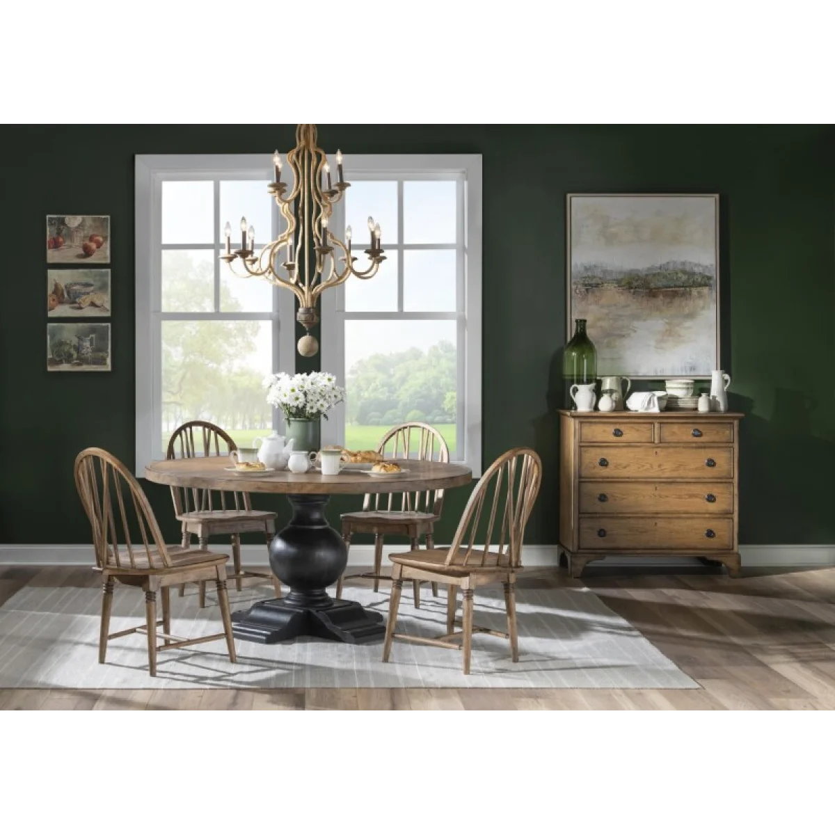 Round Dining Table Complete Dining Tables Barnwood Oak And Kettle Black 12