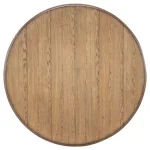 Round Dining Table Dining Tables Barnwood Oak And Picket Fence 17