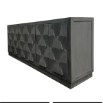 Cortina 90 In. Console – Black Tea Accent Furniture Accent Furniture 9