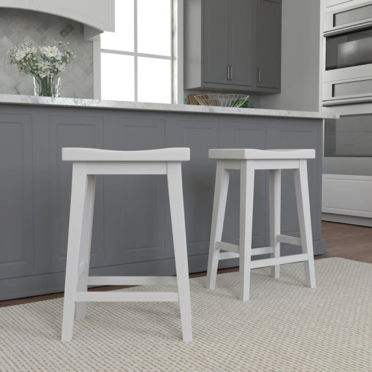 Americana Modern Dining Counter Stool 26 In. Chairs & Benches Chairs & Benches 4