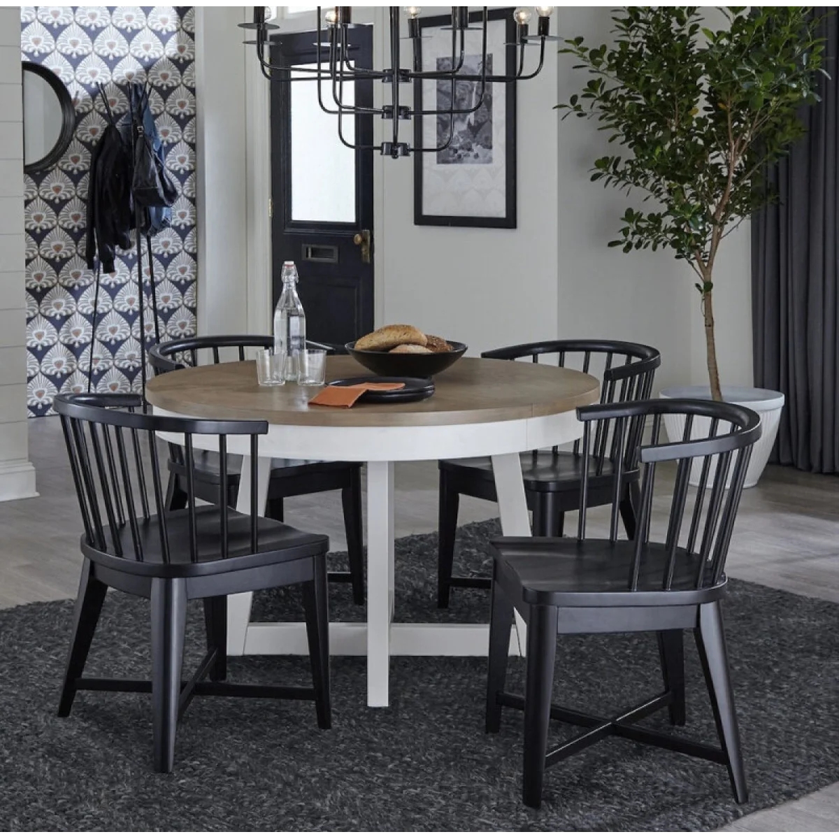 Americana Modern Dining Dining Chair Barrel (2/ctn Sold In Pairs) Chairs & Benches black 7