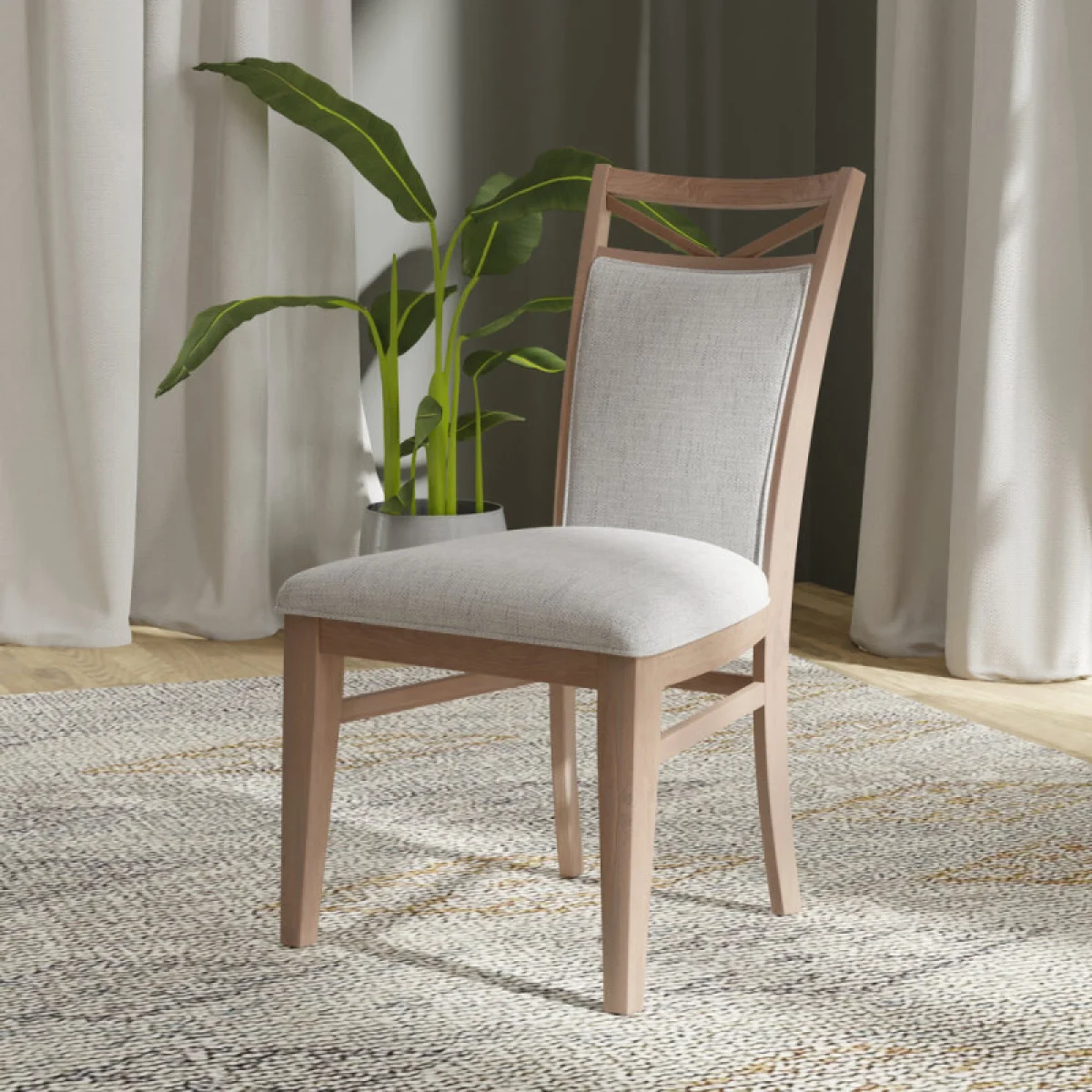 Americana Modern Dining Dining Chair Upholstered (2/ctn Sold In Pairs) Chairs & Benches Chairs & Benches 4