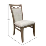 Americana Modern Dining Dining Chair Upholstered (2/ctn Sold In Pairs) Chairs & Benches Chairs & Benches 27