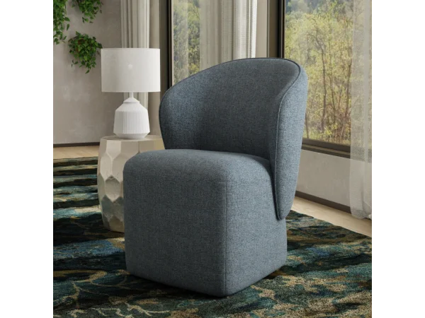 Bongo Quartermaster Indigo Dining Chair (2/ctn – Sold In Pairs) Chairs blue