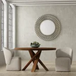 Bongo Quartermaster Linen Dining Chair (2/ctn – Sold In Pairs) Chairs Brown 16