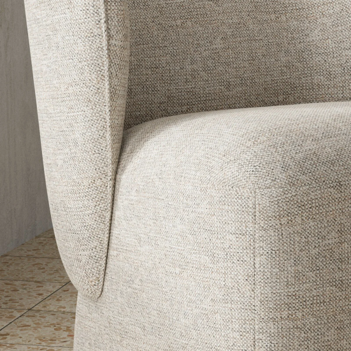 Bongo Quartermaster Linen Dining Chair (2/ctn – Sold In Pairs) Chairs Brown 13