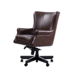 Dc#129 Verona Brown – Desk Chair Leather Desk Chair Office Chairs Brown 13