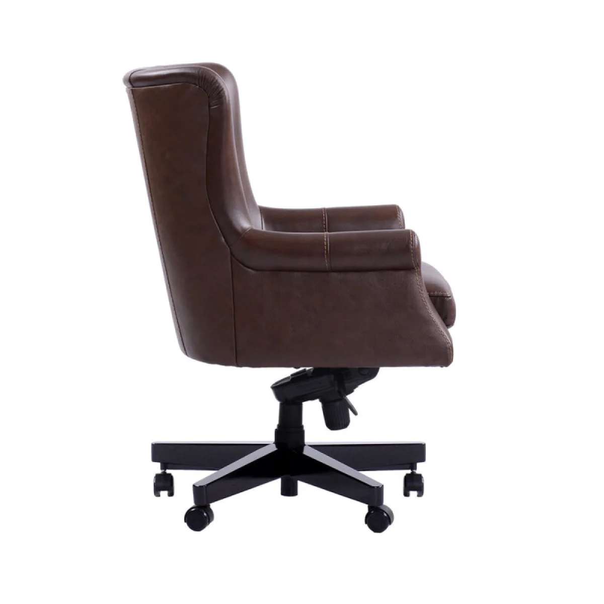 Dc#129 Verona Brown – Desk Chair Leather Desk Chair Office Chairs Brown 8