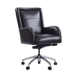 Dc#130 Verona Blackberry – Desk Chair Leather Desk Chair Office Chairs black 12