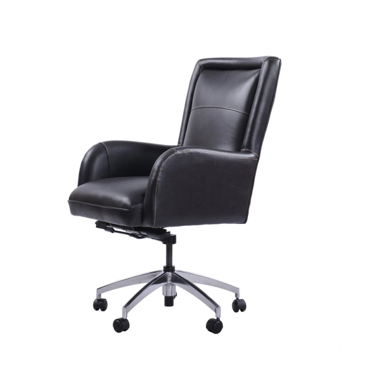 Dc#130 Verona Blackberry – Desk Chair Leather Desk Chair Office Chairs black 6