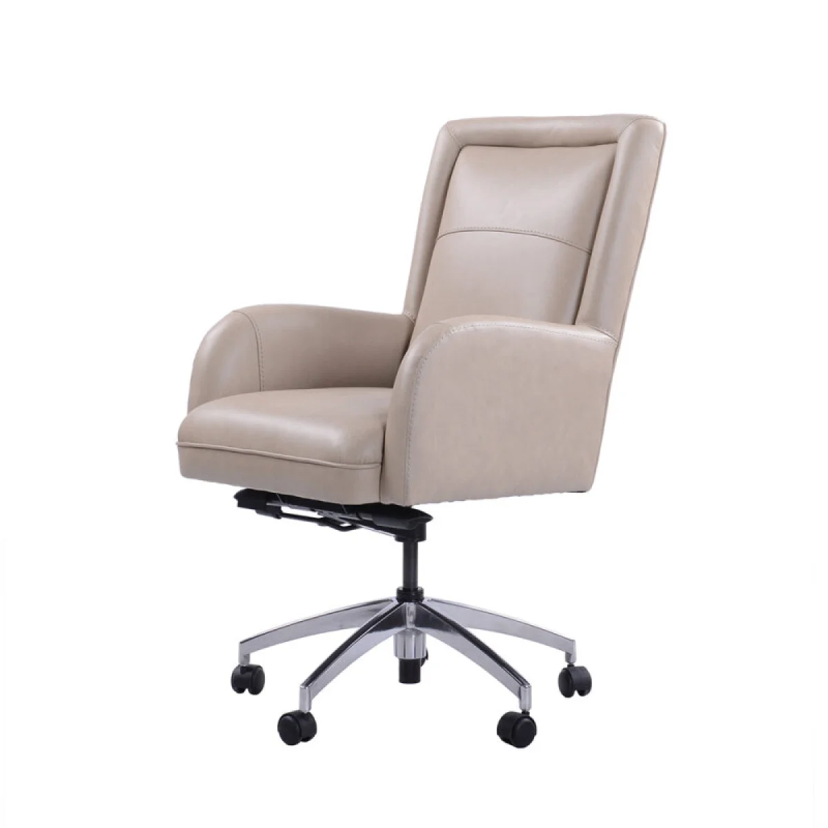 Dc#130 Verona Linen – Desk Chair Leather Desk Chair Office Chairs Cream 6