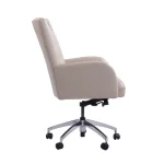 Dc#130 Verona Linen – Desk Chair Leather Desk Chair Office Chairs Cream 15