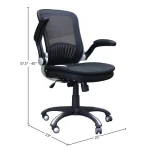 Dc#301-blk – Desk Chair Fabric Desk Chair Office Chairs black 16