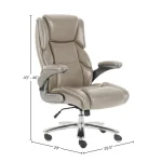 Dc#313hd-par – Desk Chair Fabric Heavy Duty Desk Chair – 350 Lb. Office Chairs Cream 9