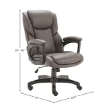 Dc#316-gsm – Desk Chair Fabric Desk Chair Office Chairs Brown 9