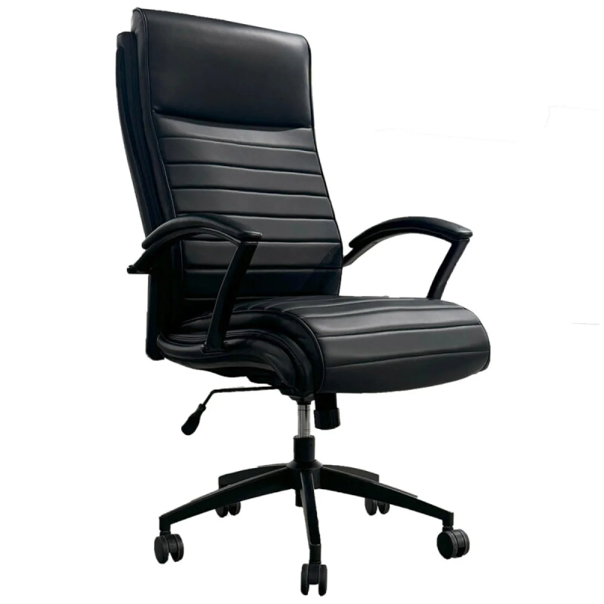 Dc#370-smbk – Desk Chair Leather Desk Chair Office Chairs black 4