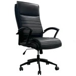 Dc#370-smbk – Desk Chair Leather Desk Chair Office Chairs black 7