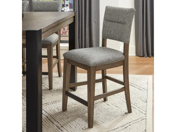 Cedar Fork Dining Upholstered Counter Stool Chairs & Benches Brown
