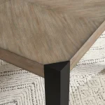 Cedar Fork Dining Square Counter Height Table Dining Tables Brown 13