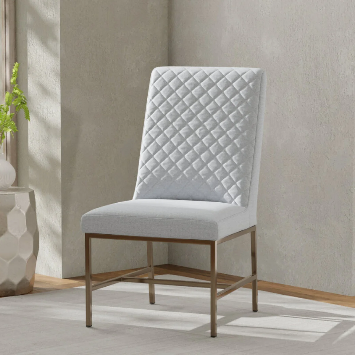 Diamond Elise Linen Dining Chair (2/ctn – Sold In Pairs) Chairs Chairs 4