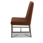 Diamond Elise Rust Dining Chair (2/ctn – Sold In Pairs) Chairs Brown 22