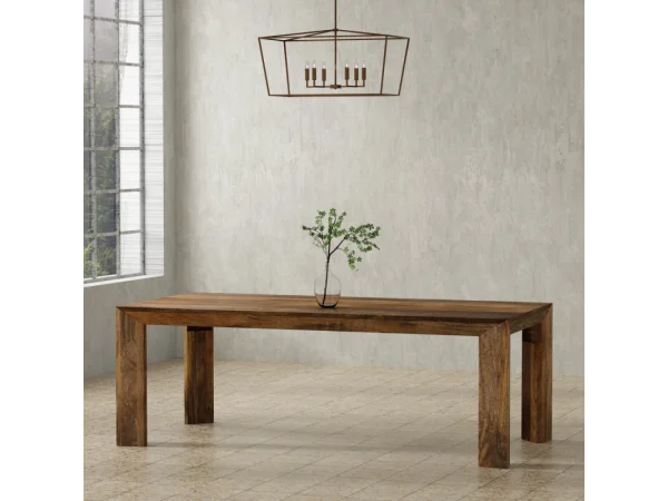 Crossings Downtown 86″ Rectangular Dining Table Dining Tables Amber