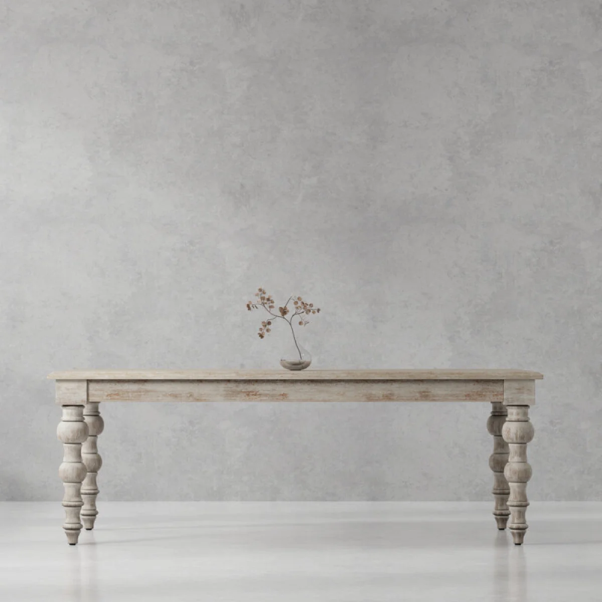 Crossings Eden Rectangular Dining Table Dining Tables Cream 6